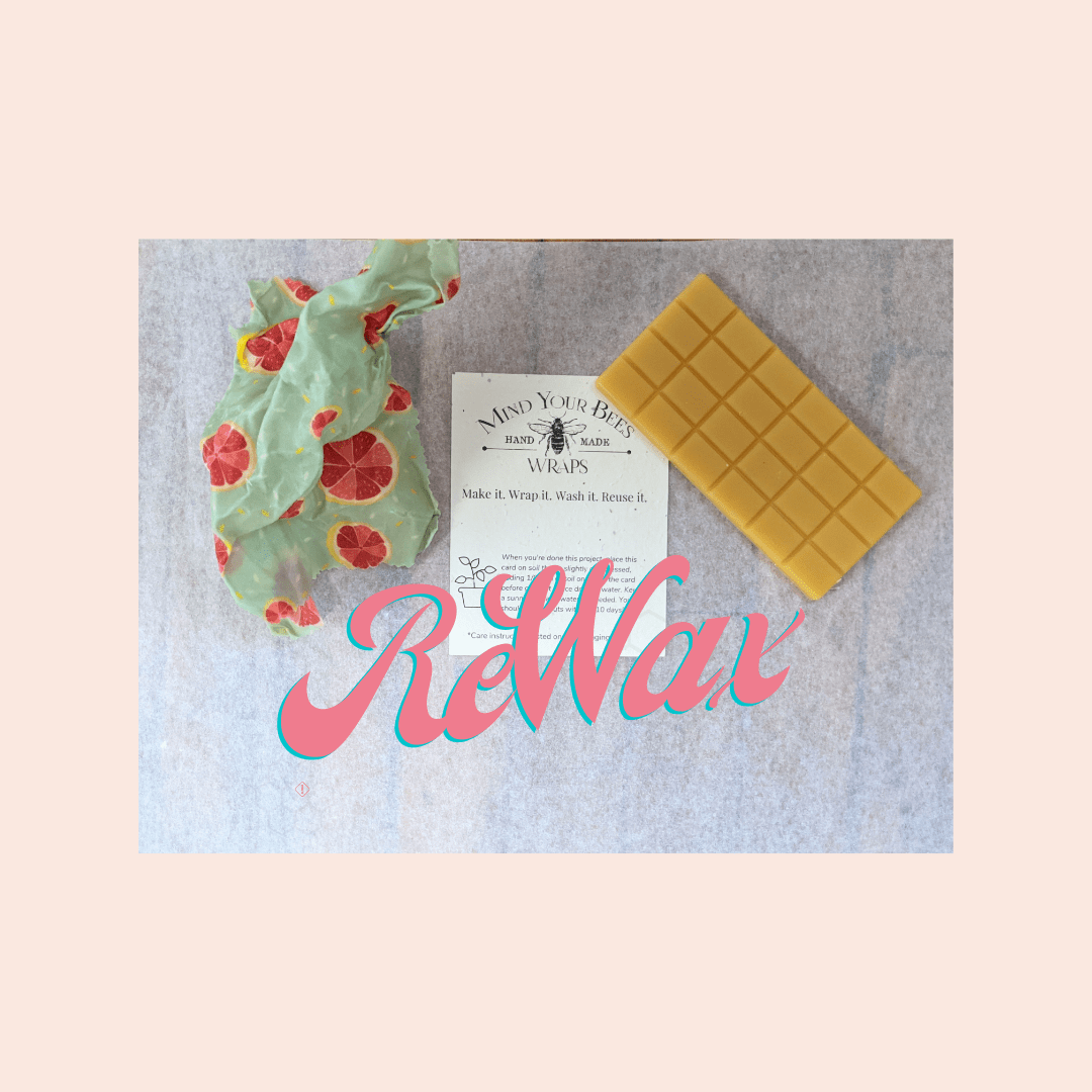 ReWax Kit Refresh Your Old Beeswax Wraps Mind Your Bees Wraps